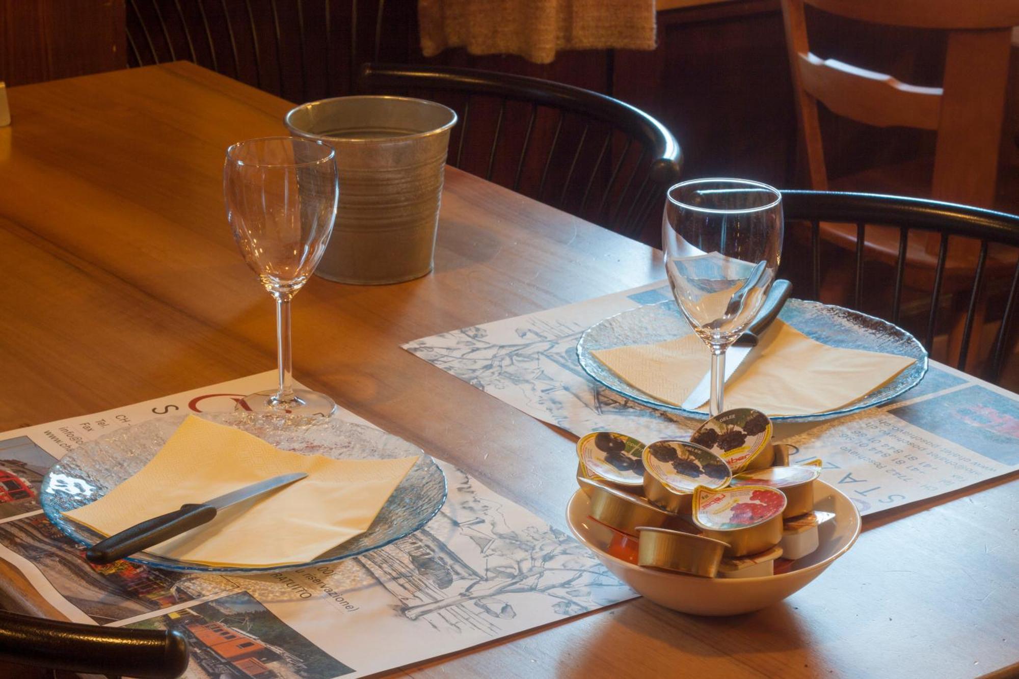 פוסקיאבו Ristorante Pensione Chalet Stazione מראה חיצוני תמונה