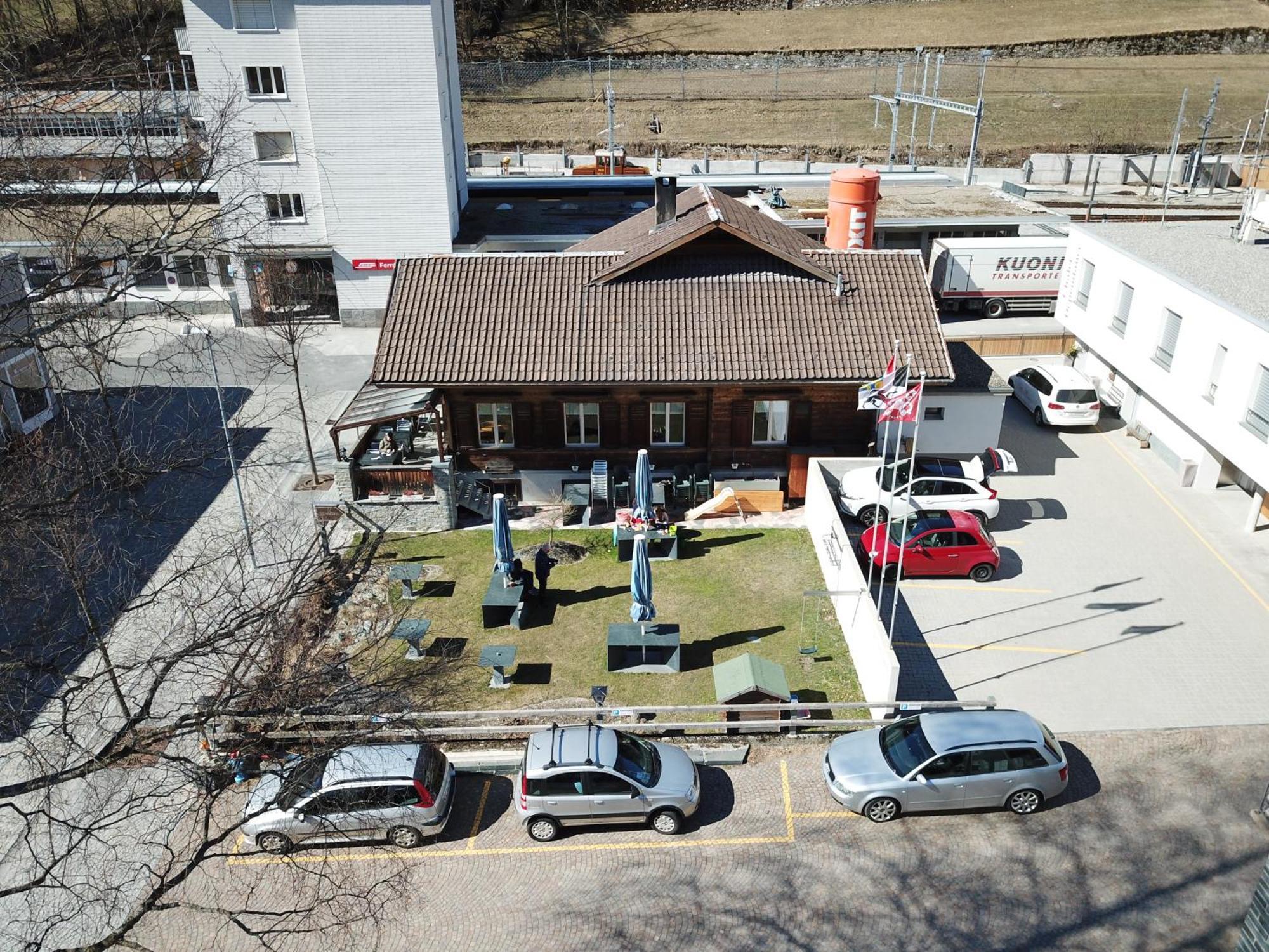 פוסקיאבו Ristorante Pensione Chalet Stazione מראה חיצוני תמונה