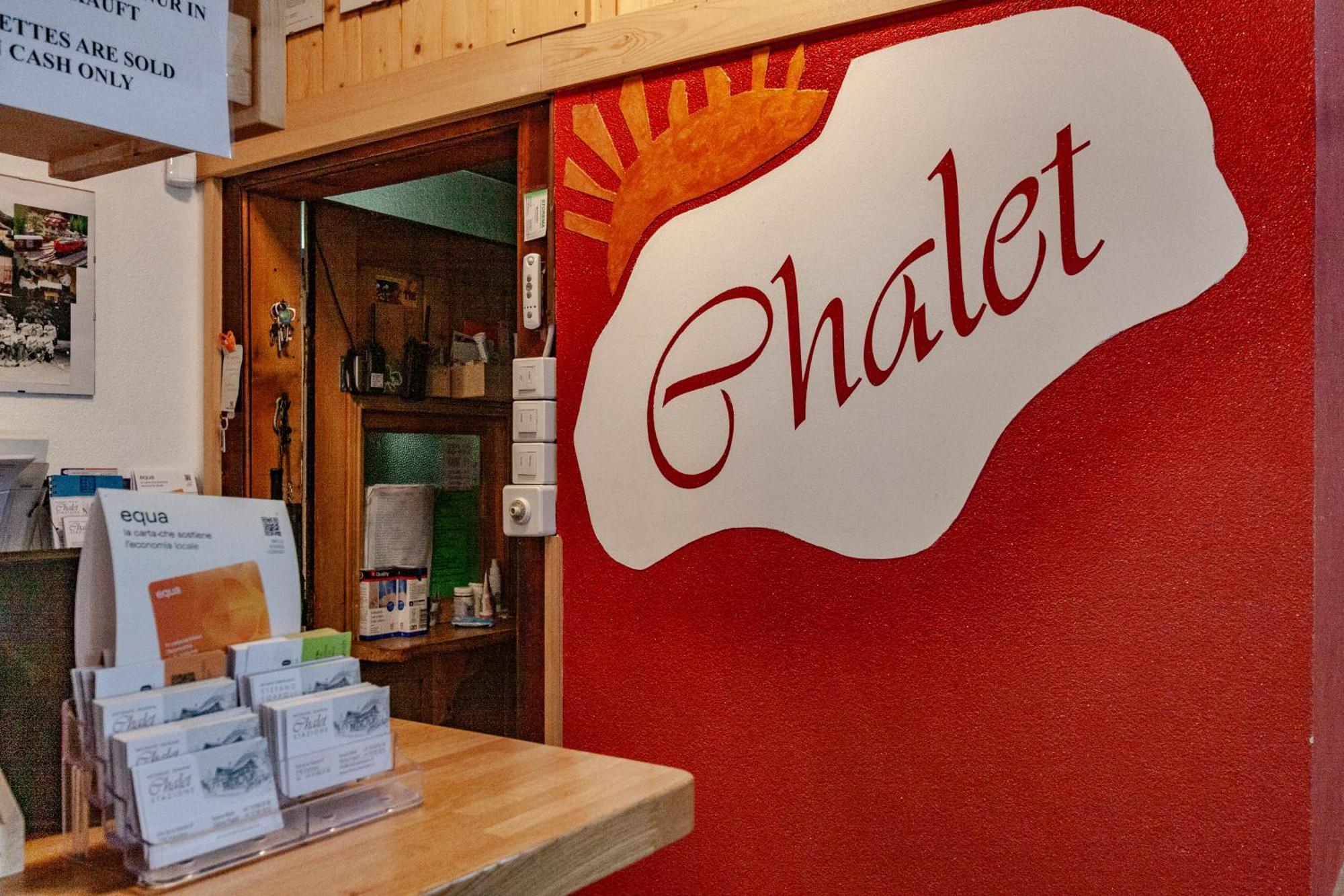 פוסקיאבו Ristorante Pensione Chalet Stazione מראה חיצוני תמונה