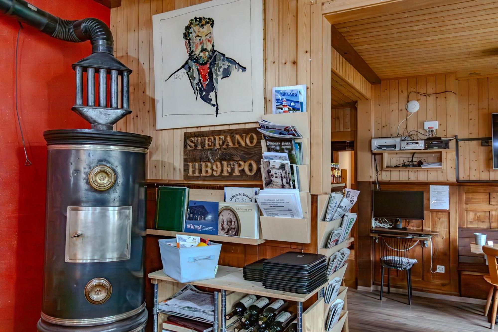 פוסקיאבו Ristorante Pensione Chalet Stazione מראה חיצוני תמונה
